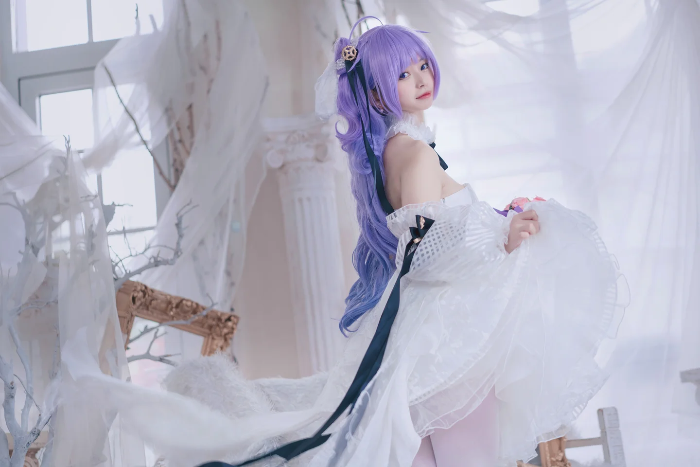 猫大人 - 碧蓝航线 独角兽 花嫁 [23P-273MB] tg@simisebaisi 【丝足阁】023.webp